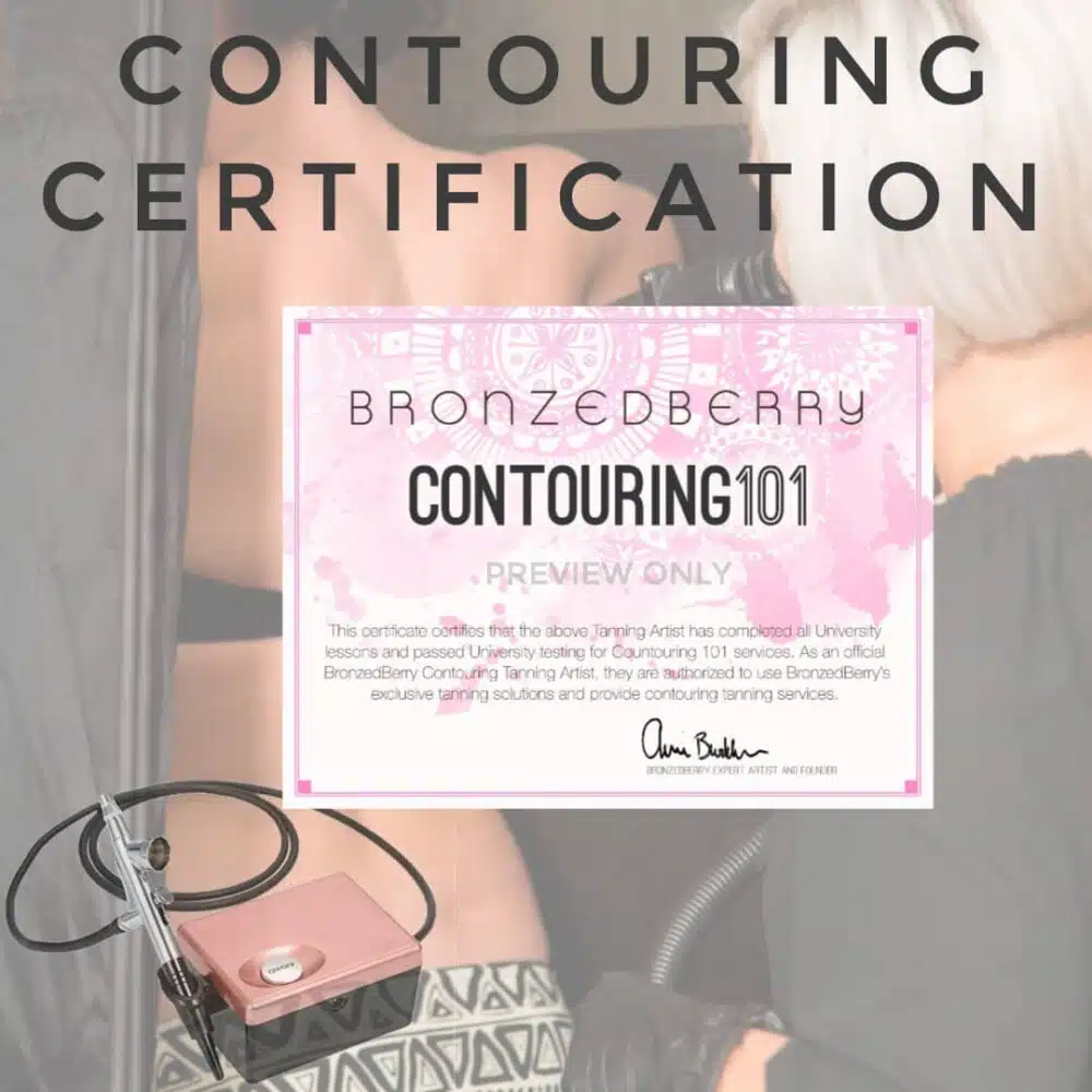 spray tan contouring class cover image