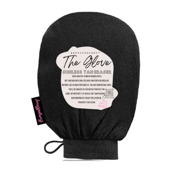exfoliating self tanning glove