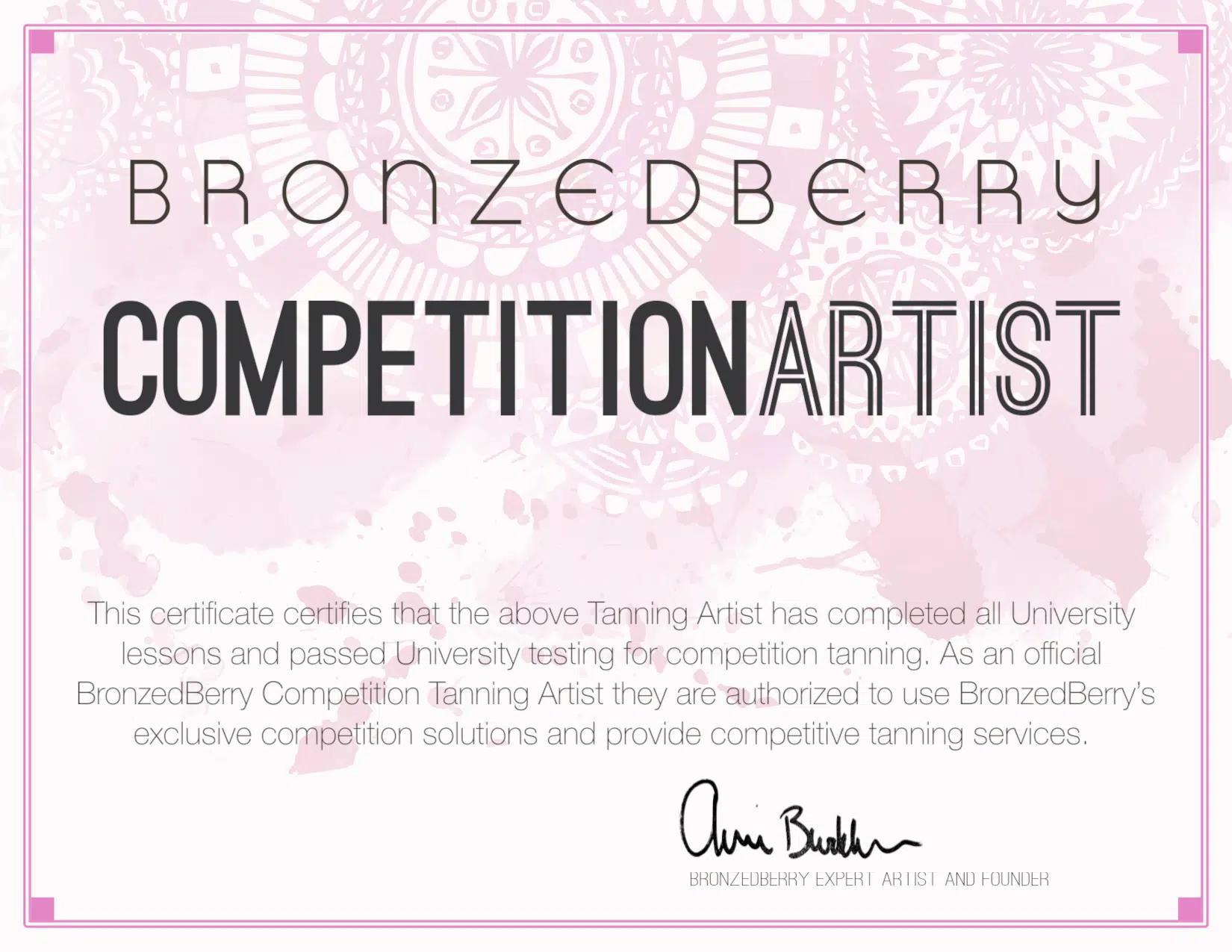 Certificate Background