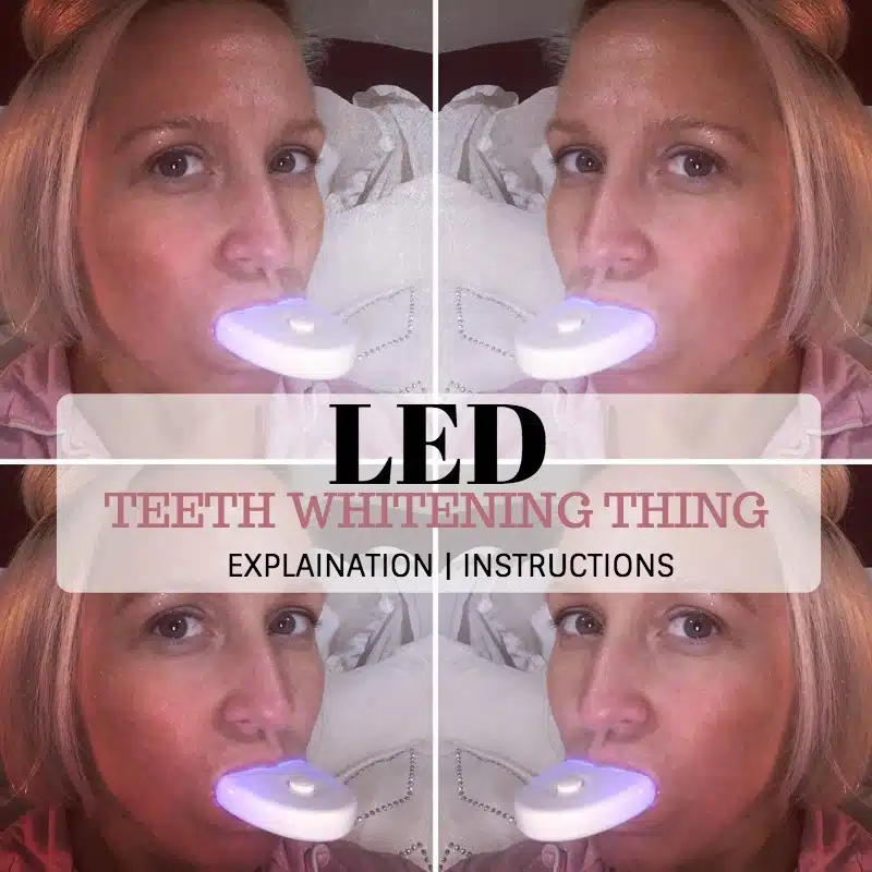 led teeth whitening example
