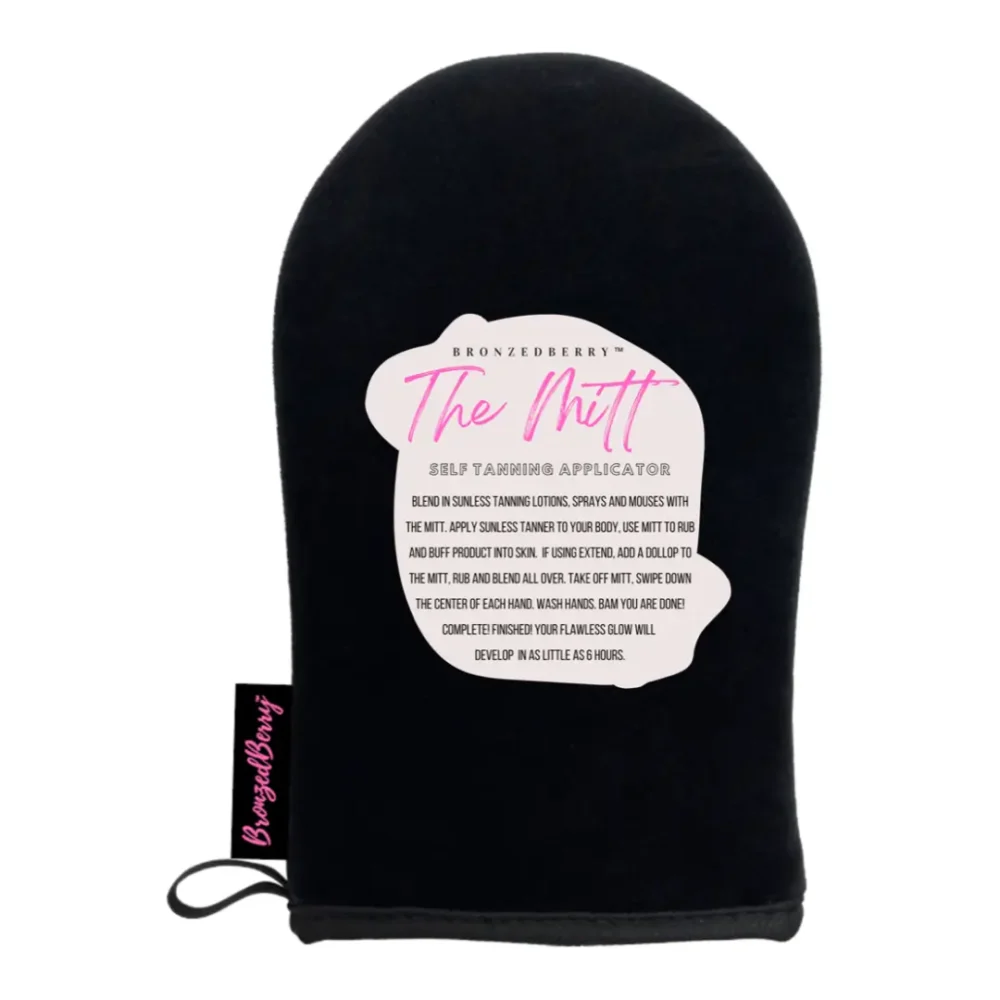 self tanning blending mitt