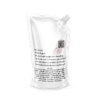 Clear Tanning Solution Refill Pouch Back