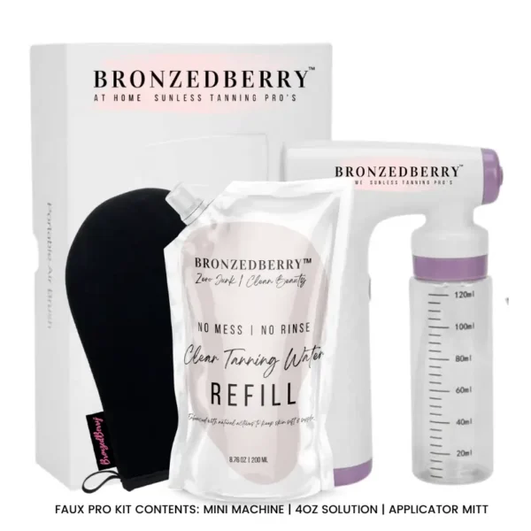 at home spray tan kit faux pro
