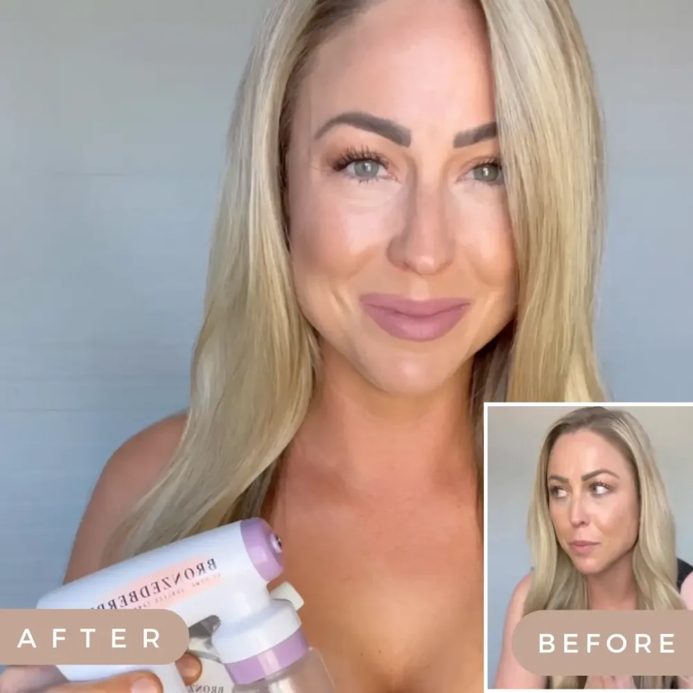 faux pro courtney before and after self spray tan